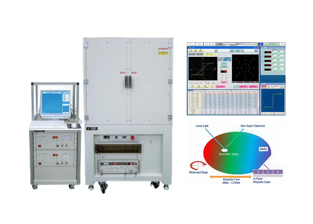 ウェハ対応面内磁気特性評価装置