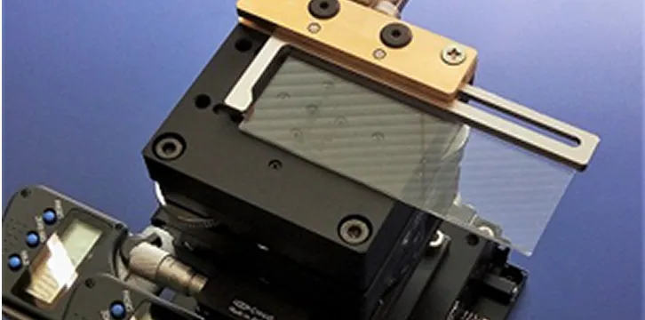 オーバーサイズ露光用冶具例