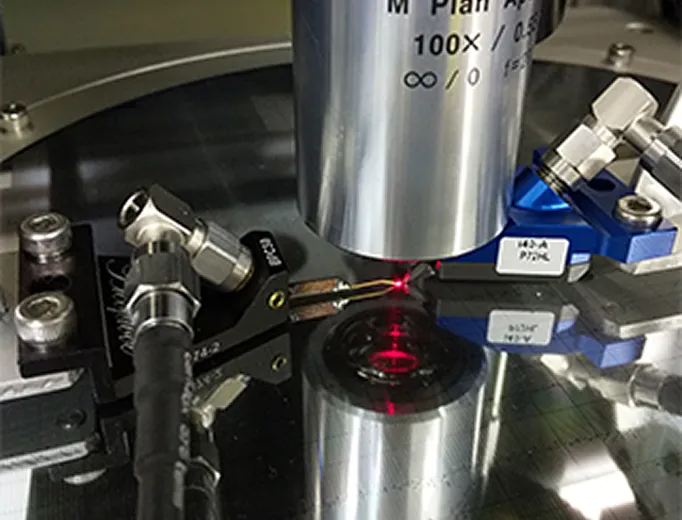 観察周波数は6GHzまで対応！高周波プロービング応相談！