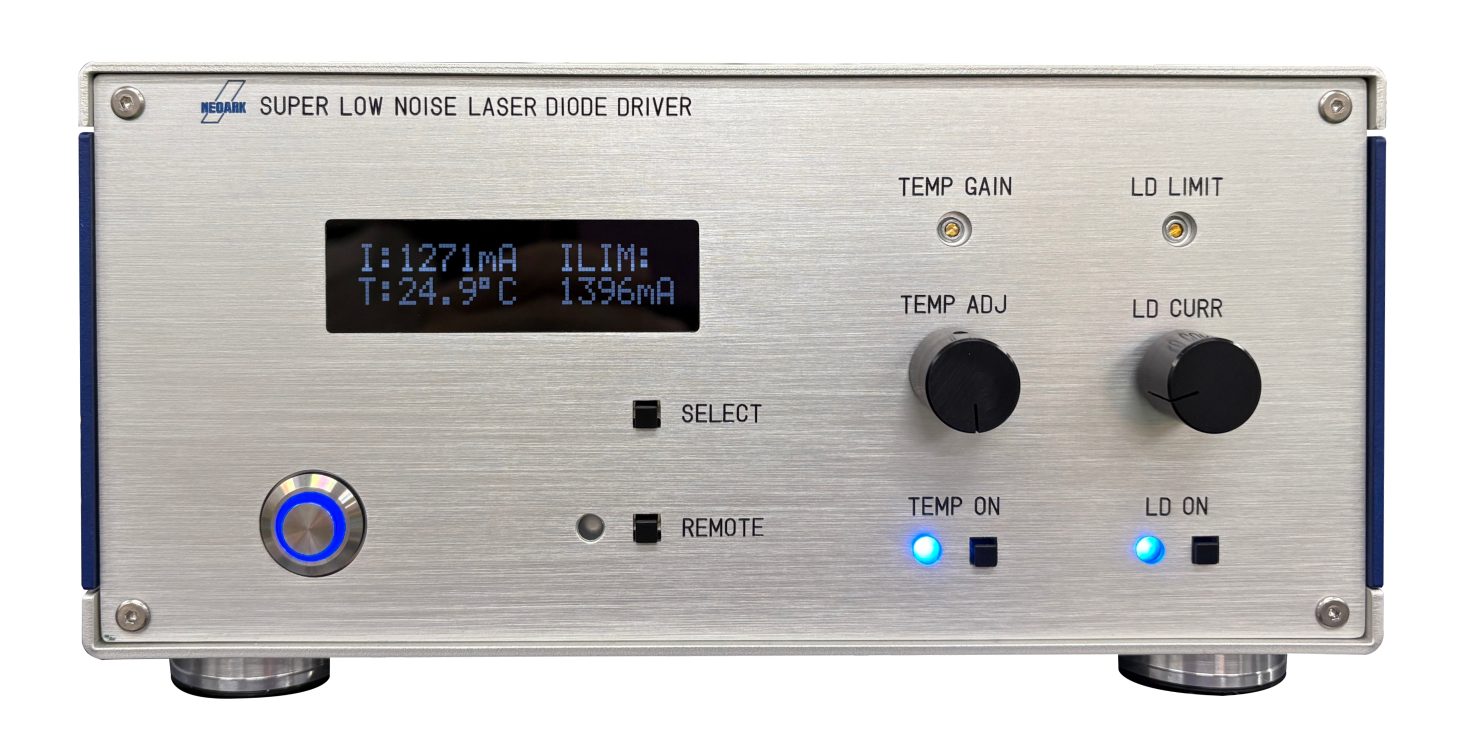 今のドライバで満足ですか？「超低ノイズ温調付きLDドライバ」のご紹介！