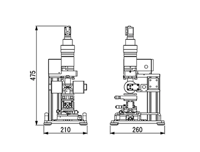 卓上設置可能なコンパクトサイズ
