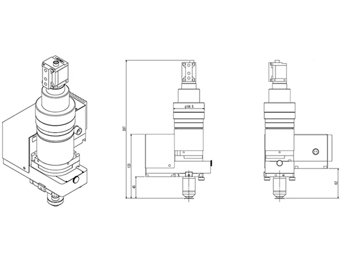 磁区観察ユニット
